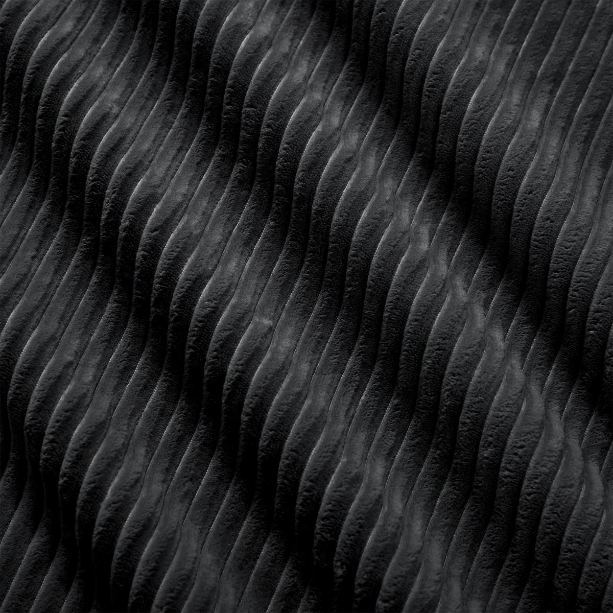 SOFAMODUL in cordstoff schwarz ohne armlehnen & modular - Schwarz, Textil (103/75/90cm) - Urban Meuble