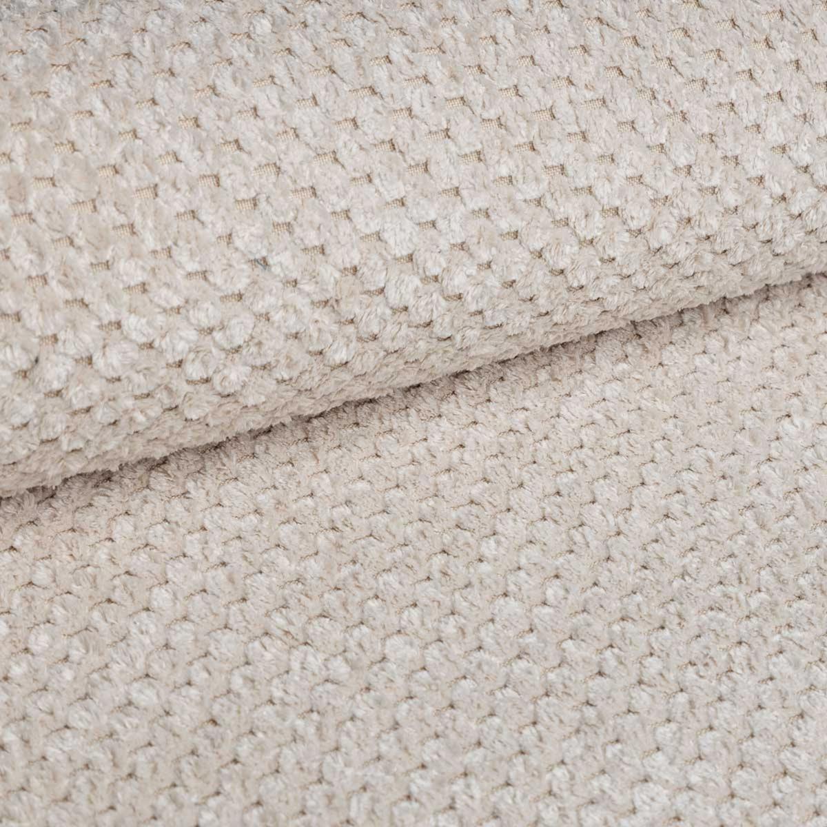 ECKSOFA Plato Mit Schlaffunktion - Creme, Holzwerkstoff/Textil (268/202cm) - Fun Möbel