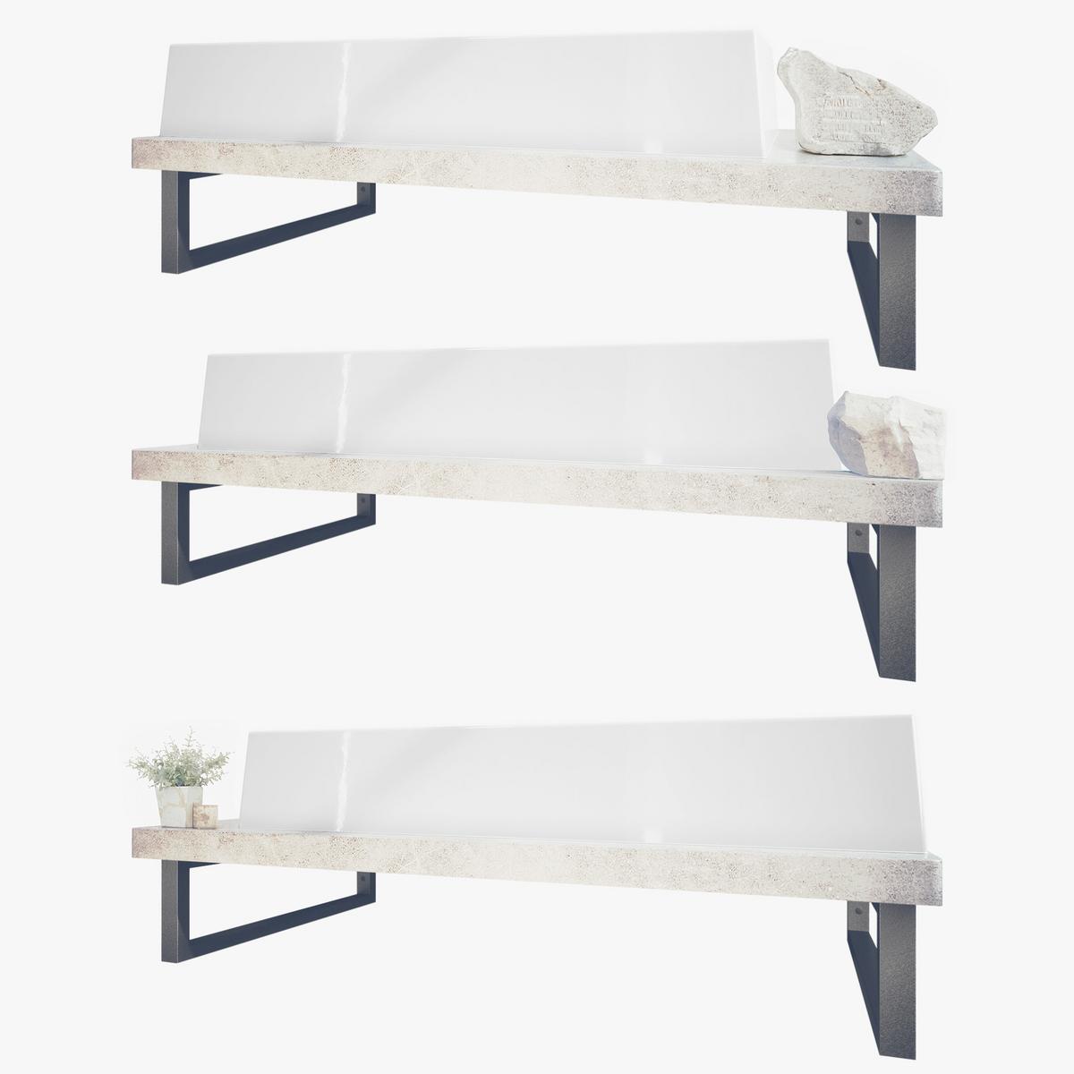 WASCHBECKENUNTERSCHRANK Nizza Eiche Wotan - Eiche Wotan, Holzwerkstoff (95/31.4/51cm) - Vladon