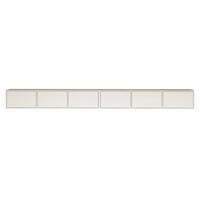 TV-LOWBOARD Framme hängend Weiß 300/30/30 cm - Weiß, Holzwerkstoff (300.2/30/30cm) - Selsey