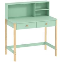 KINDERTISCH MDF Kiefernholz Grün - Naturfarben/Grün, Holz/Holzwerkstoff (52/105/90cm) - AIYAPLAY