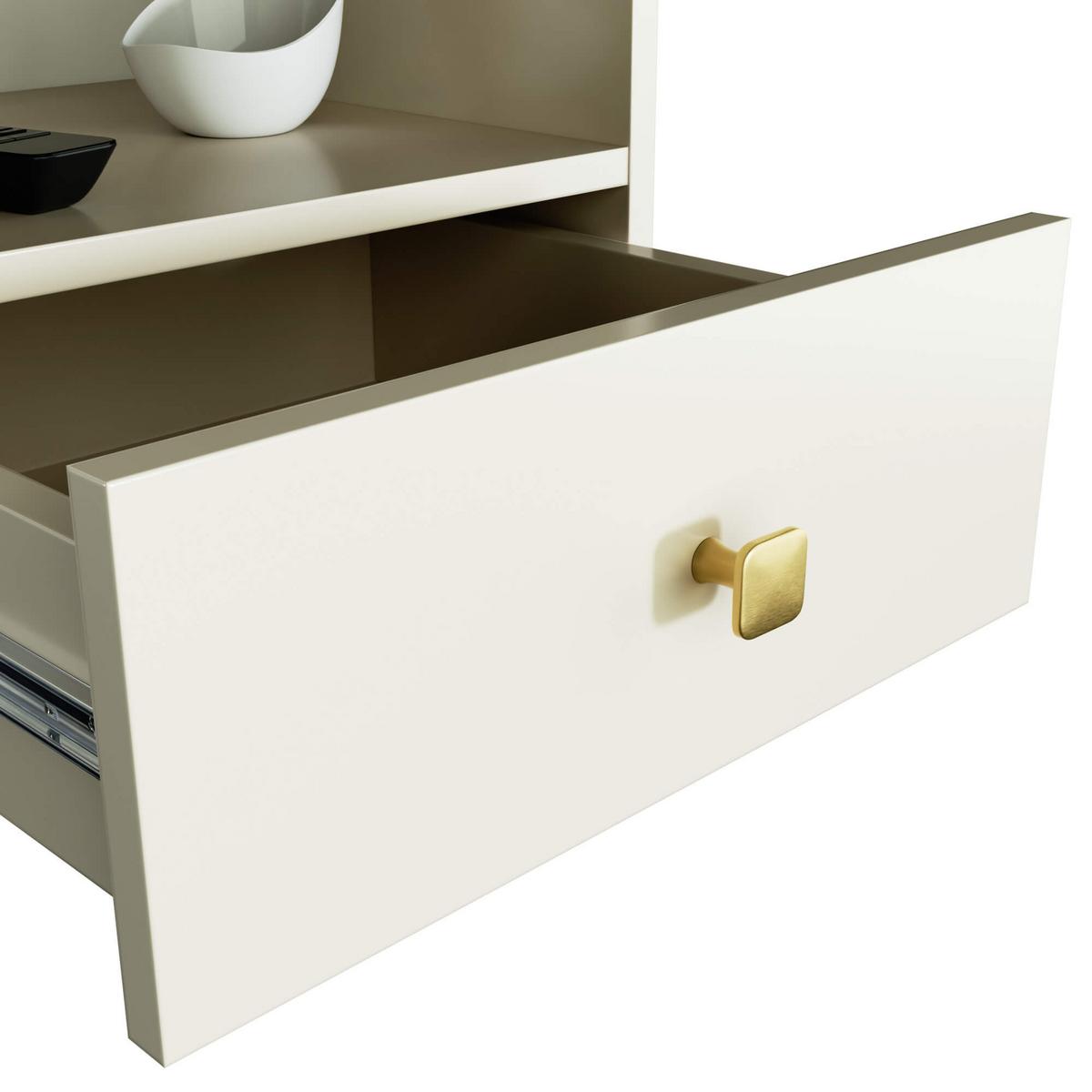 NACHTTISCH Kaschmir 43/40/37 - Kaschmir, Holzwerkstoff (40/43/37cm) - RAUMHIRSCH FURNITURE