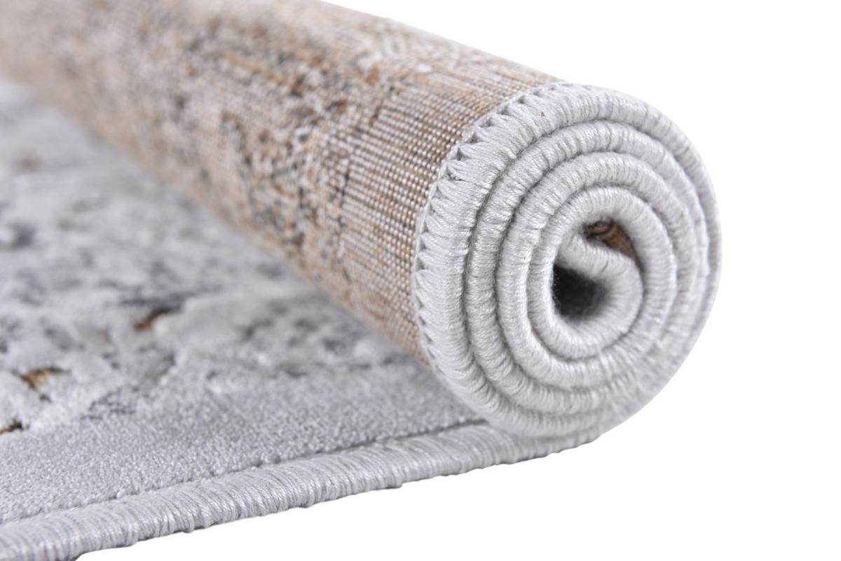 FLACHWEBETEPPICH Orelia 195x280 cm - Goldfarben, Textil (195/280cm) - Gino Falcone