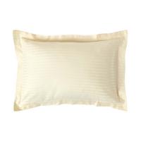 KISSENBEZUG Damast mit Stehsaum, Fadendichte 330 - Creme, Textil (48/74cm) - Homescapes
