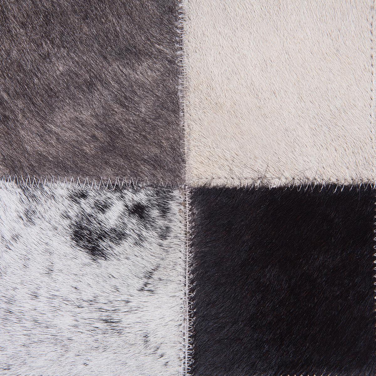 KURZFLOR-TEPPICH Rize 230/160 cm - Multicolor, Fell (160/230cm) - Beliani