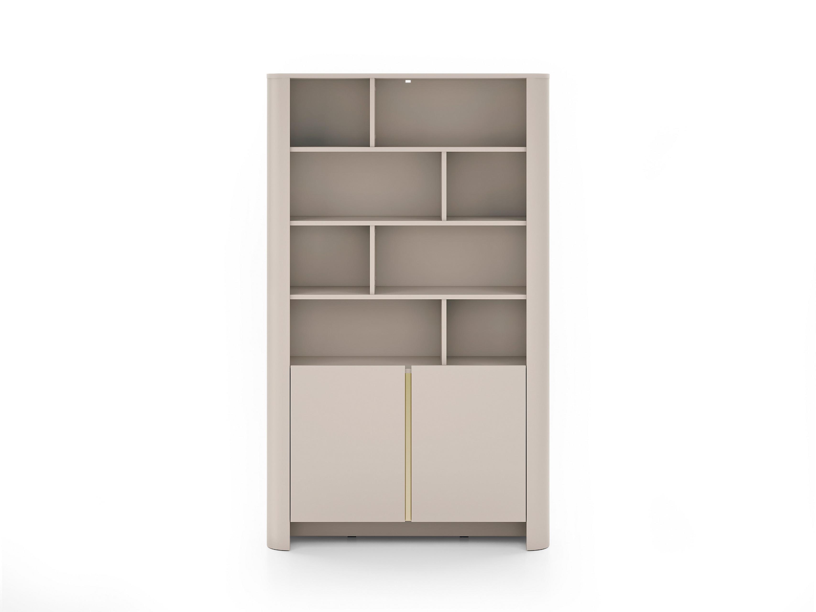 BÜCHERREGAL AVORIO 103x39x160 cm, Regal Kaschmir - Kaschmir, Holzwerkstoff (103/160/39cm) - MASSENO