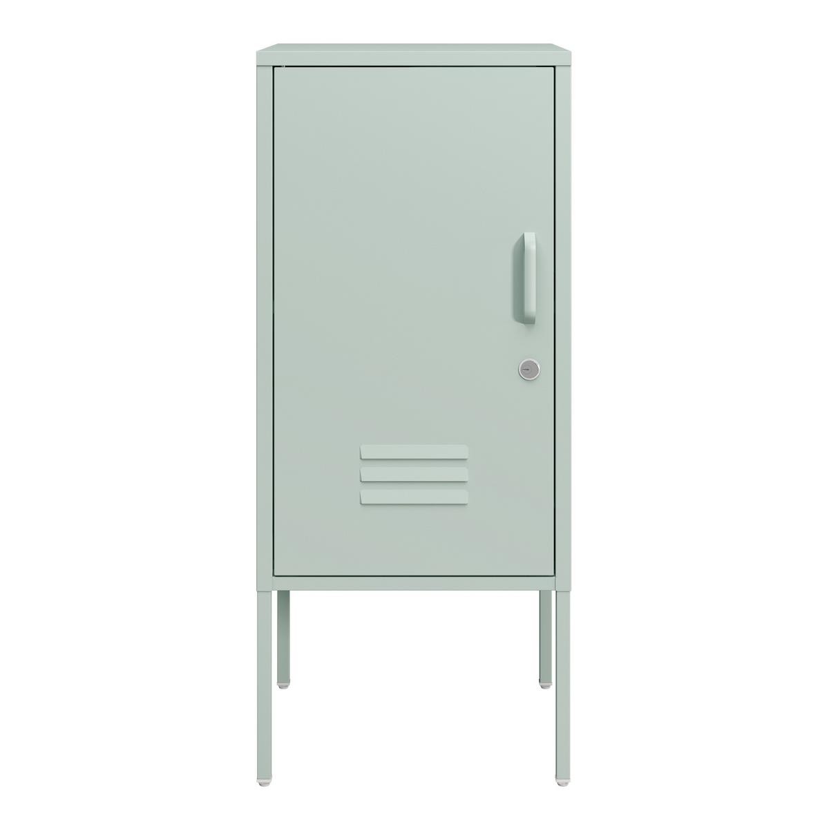 NACHTTISCH Hausjärvi - Mintgrün, Metall (35/82/35cm) - [en.casa]