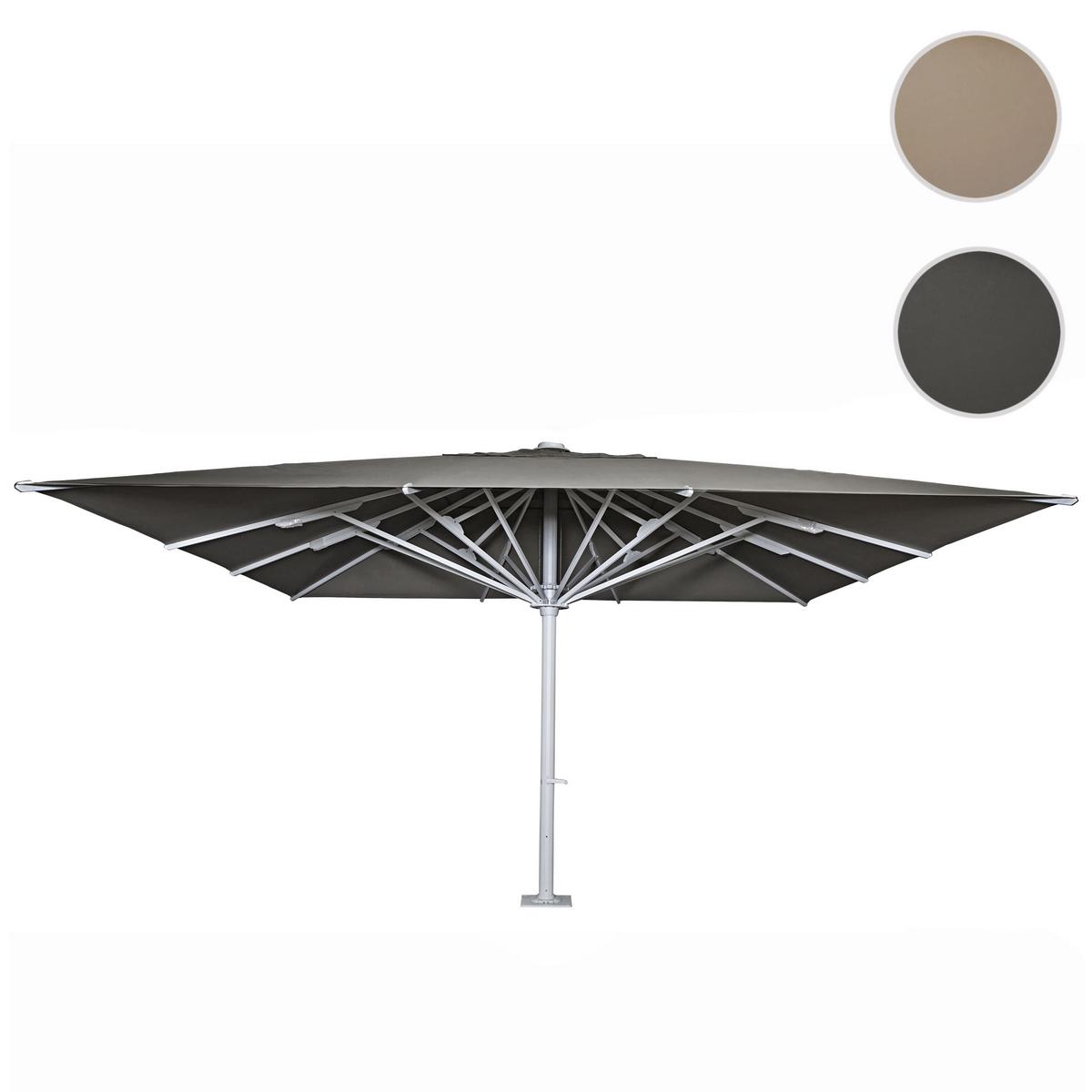 GASTRONOMIE-LUXUS-SONNENSCHIRM D20B Anthrazit - Anthrazit, Textil (500/500cm) - MCW