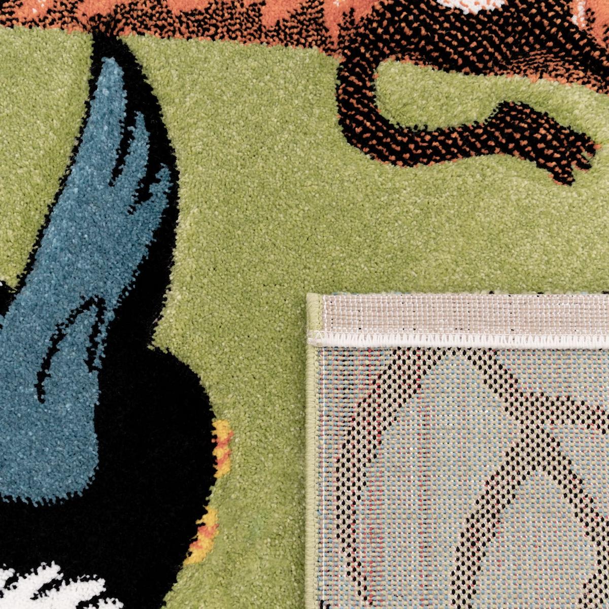 KINDERTEPPICH, mit Dschungel-Motiv, Grün, 80 x 150 cm - Grün, Textil (150/80cm) - KADIMA DESIGN