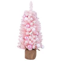 WEIHNACHTSBAUM Mini Pink - Pink, Kunststoff (90cm) - COSTWAY