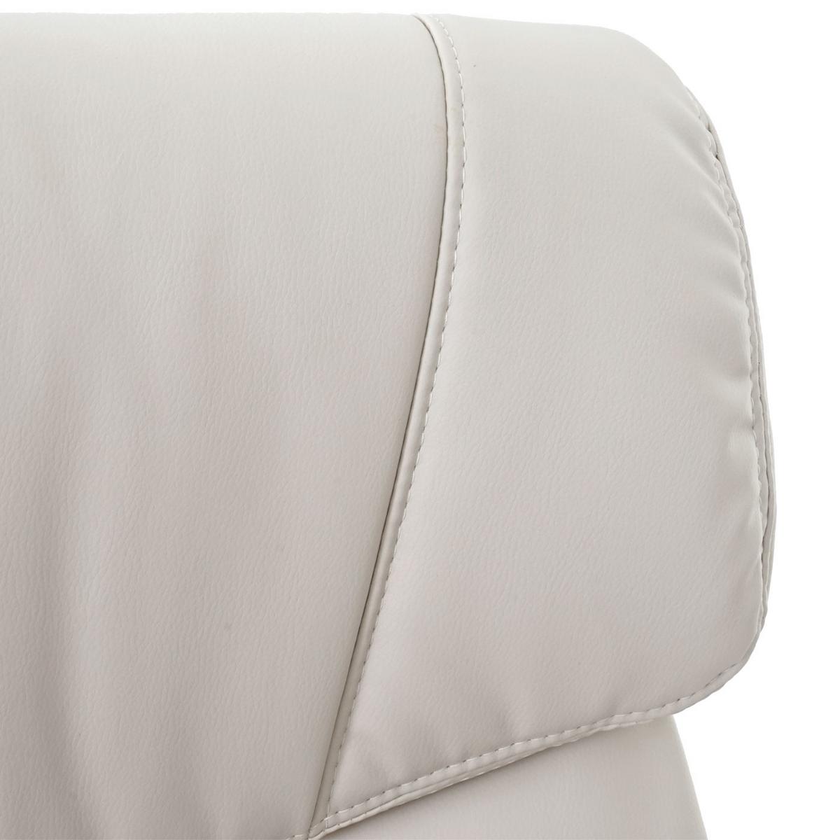 BÜROSTUHL Cremeweiß - Weiß, Textil (73/120/78cm) - MCW