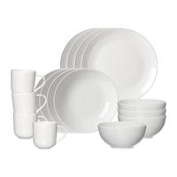 KOMBISERVICE Levi Weiß 16-tlg. - Weiß, Keramik (36/33/54cm) - Ritzenhoff Breker