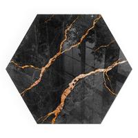 GLASPLATTE für Kamin h40 cm - Schwarz, Glas (40/40/0.4cm) - TULUP