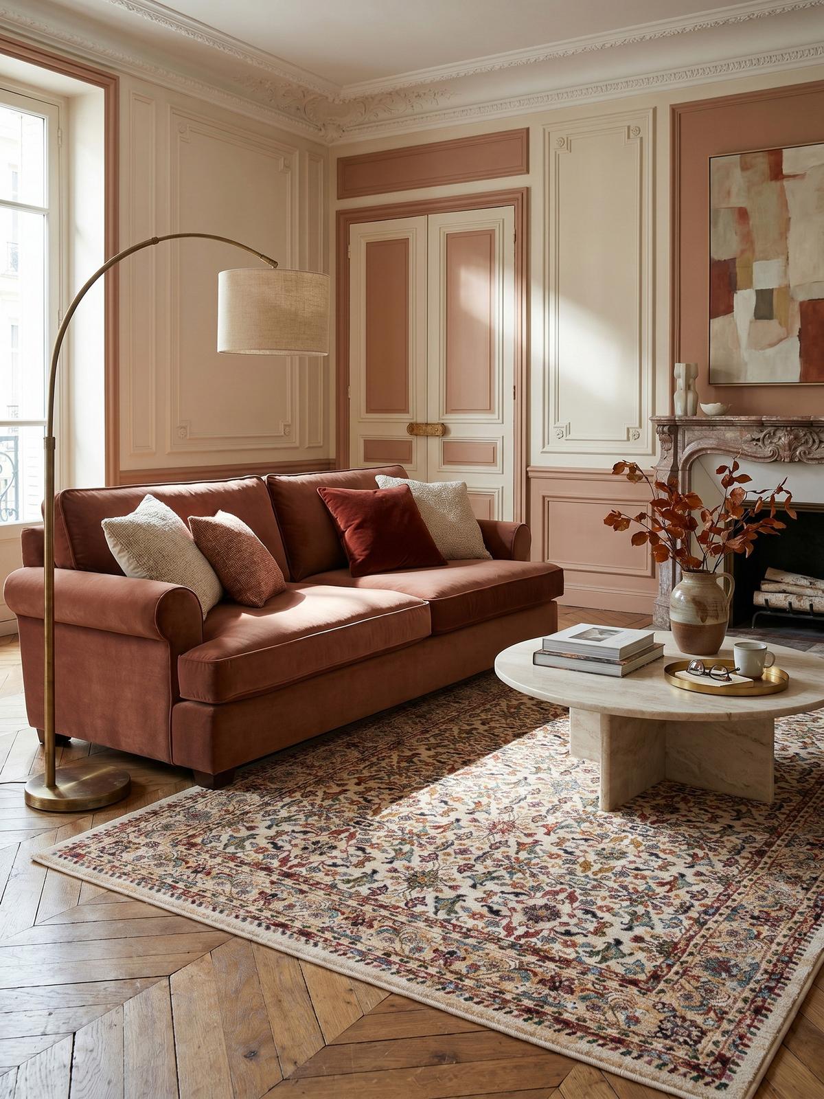 KURZFLORTEPPICH GLAZERT, orientalisch, Natur, 200 x 290 cm - Multicolor, Textil (290/200cm) - KADIMA DESIGN
