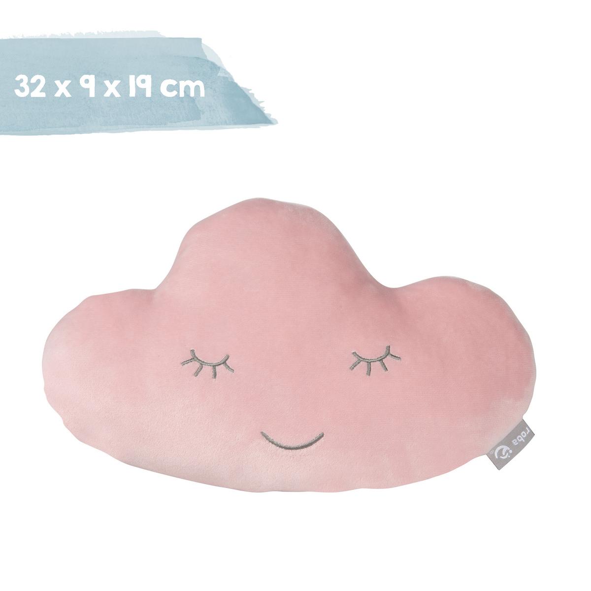 KINDERSOFA 3er-Set rosa / mauve - Rosa, Holzwerkstoff/Textil (70/50/48cm) - Roba
