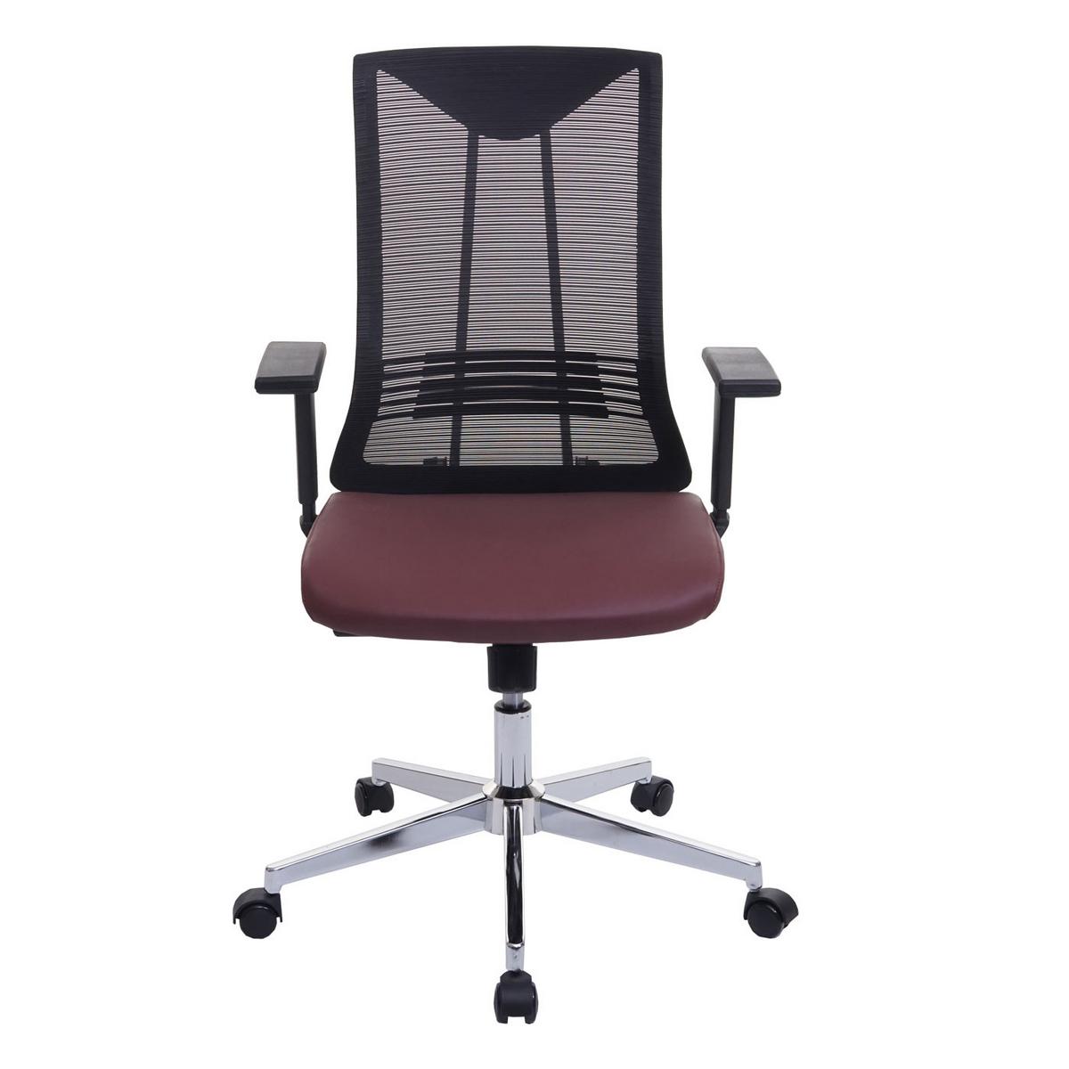 BÜROSTUHL Rot - Rot, Textil (65/110/66cm) - MCW