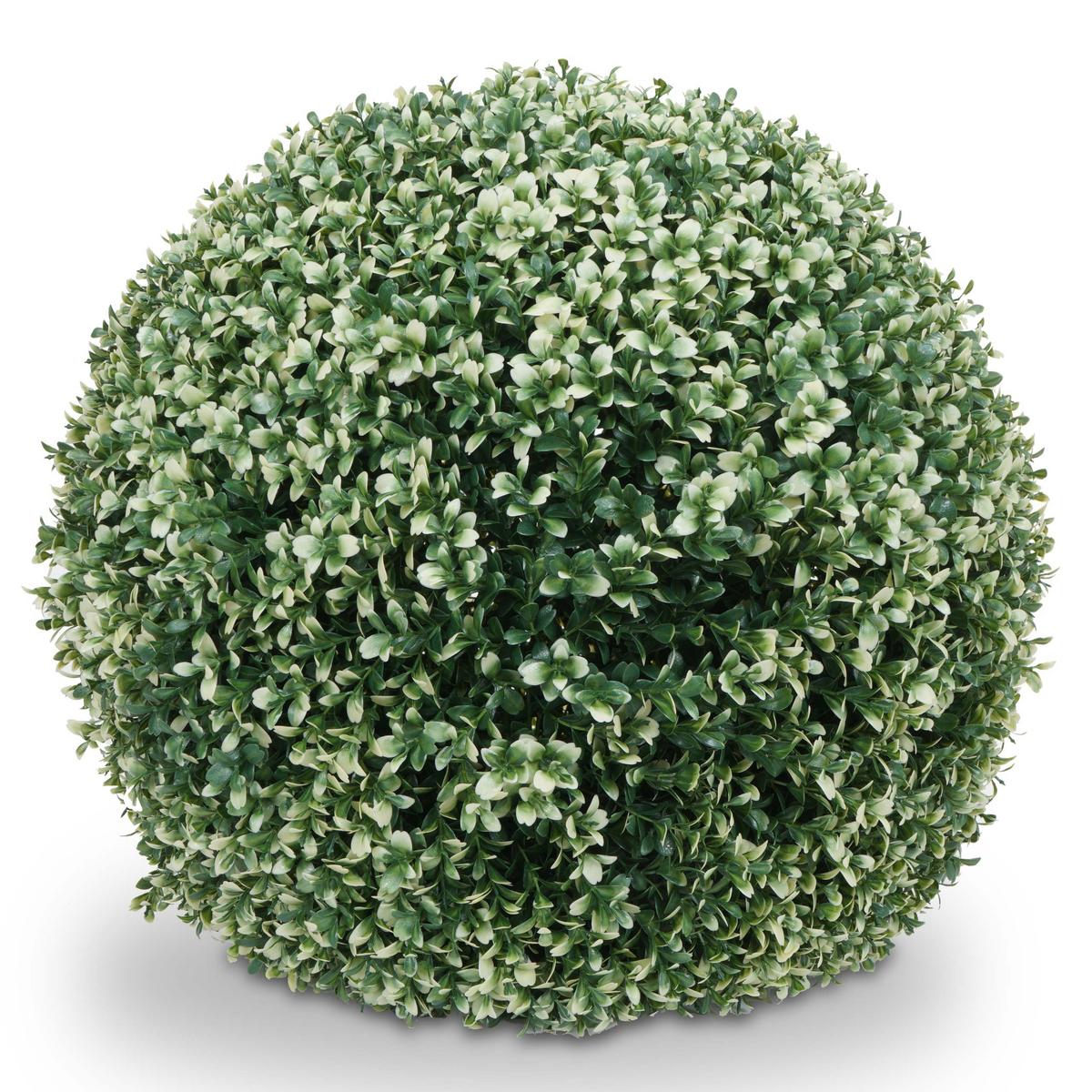 KÜNSTLICHER BUSCH Weiß - Weiß, Kunststoff (55cm) - MCW