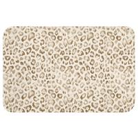 WC-VORLEGER Leopard - Klassisch - Beige Toilettenvorleger 60x40 cm - Hellbraun, Textil (60/1cm) - OnlyWow