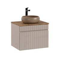 WASCHTISCH 60.4cm Zelie Kaschmir - Kaschmir, Holzwerkstoff (60.4/48/46cm) - Petits-meubles