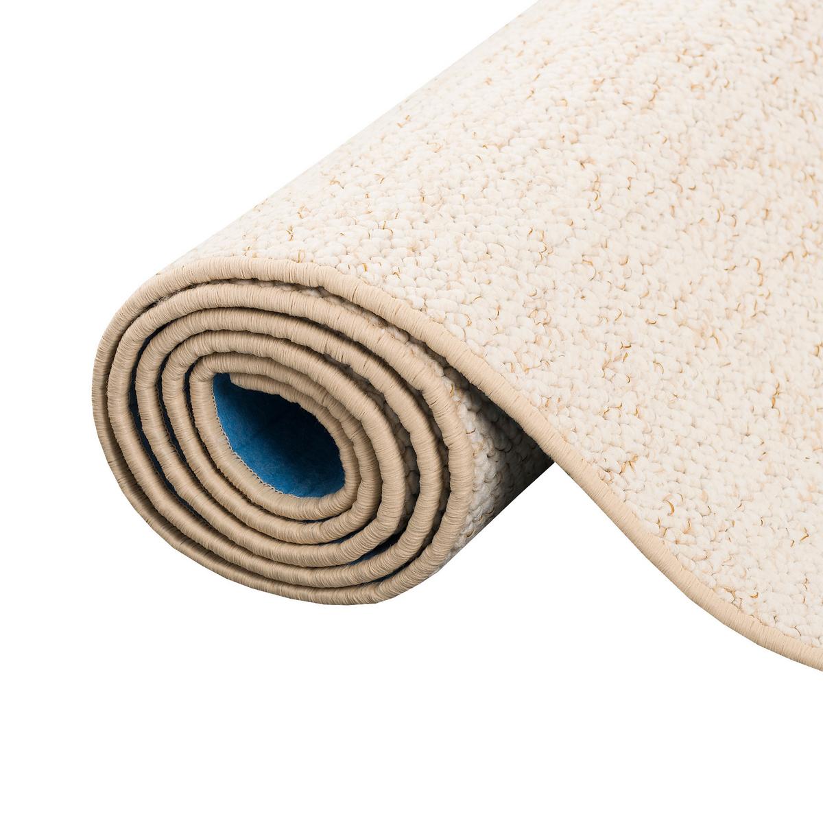 LUXUS WOLL-OPTIK BERBER JUNA MELIERT - Beige, Textil (100/300cm) - Snapstyle