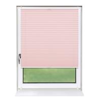 PLISSEE Basic 75 x 150cm Klemmfix ohne Bohren - Hellrosa, Textil (75/150cm) - Deco-Raum