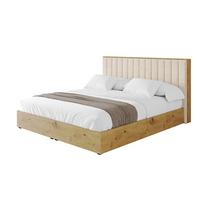 POLSTERBETT mit Bettkasten und Lattenrost, Bett mit Matratze H3/H4 - ENZO4 180x200 Beige - Creme, Holzwerkstoff/Textil (180/200cm) - ALTDECOR