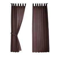 VORHANG 2ER SET POTSDAM HxB 225x140 cm Braun - Braun, Textil (140/225cm) - Gardinenbox