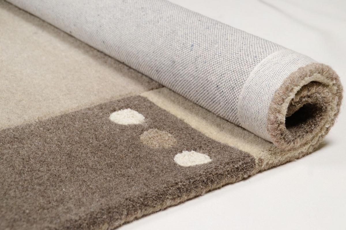 TUFTTEPPICH Napura 140x200 cm - Beige, Textil (140/200cm) - THEKO