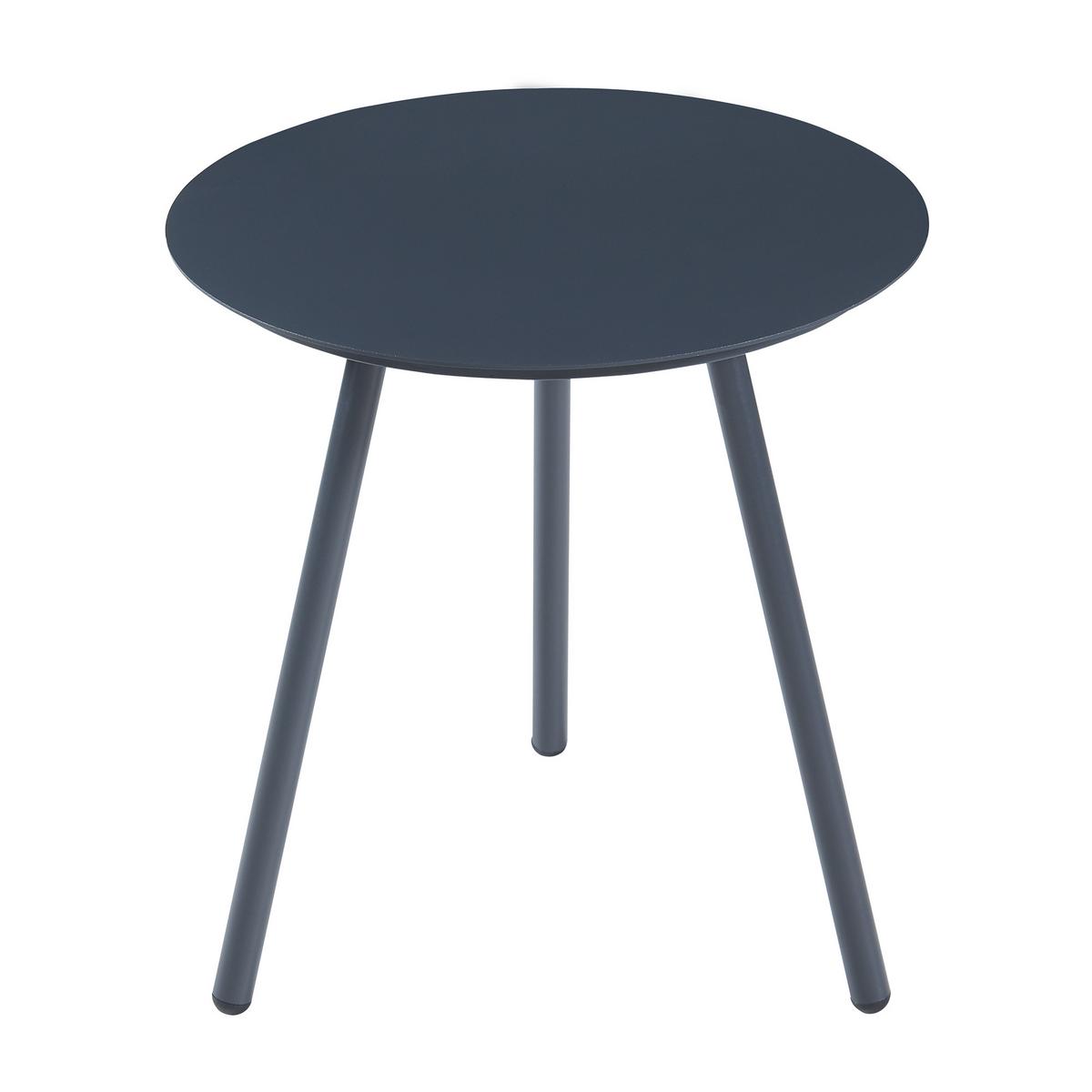 BISTRO-SET 3 TLG. Abriola - Grau, Metall - casa.pro
