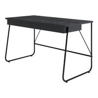 SCHREIBTISCH Match 2S MB01 - Schwarz, Holzwerkstoff/Metall (135/67/77cm) - MIRJAN24