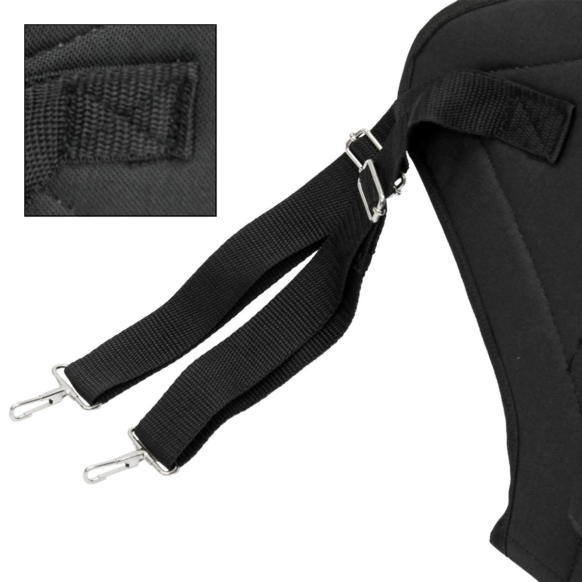 KAJAK SITZ 62x43 cm Schwarz - Schwarz, Kunststoff (62/44/43cm) - ECD-Germany