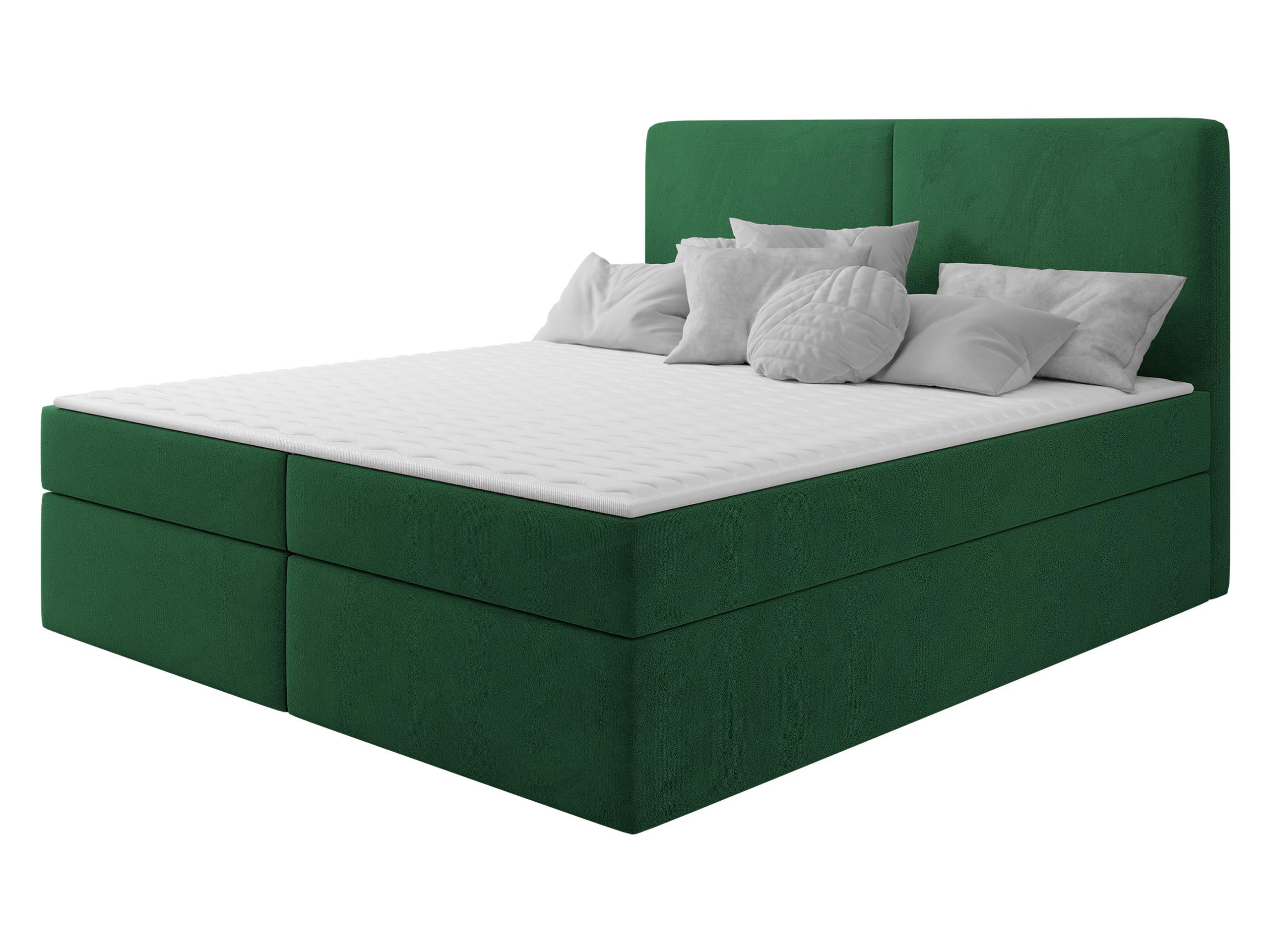 BOXBETT Claire - H3 - Schwarz/Grün, Holz/Kunststoff (160/200cm) - MIRJAN24
