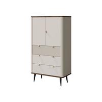 REGAL Marly 2S3D RE06 - Kaschmir/Goldfarben, Holzwerkstoff/Metall (90/142/40cm) - MIRJAN24