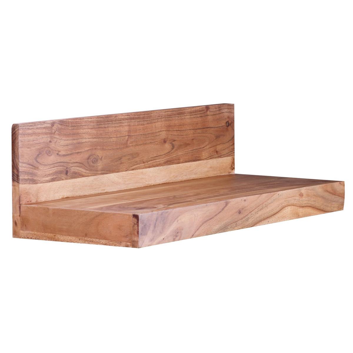 WANDREGAL NAKO Massivholz Flexibles Design Landhausstil, Beige 60x23x17 cm - Beige, Holz (60/17/23cm) - KADIMA DESIGN