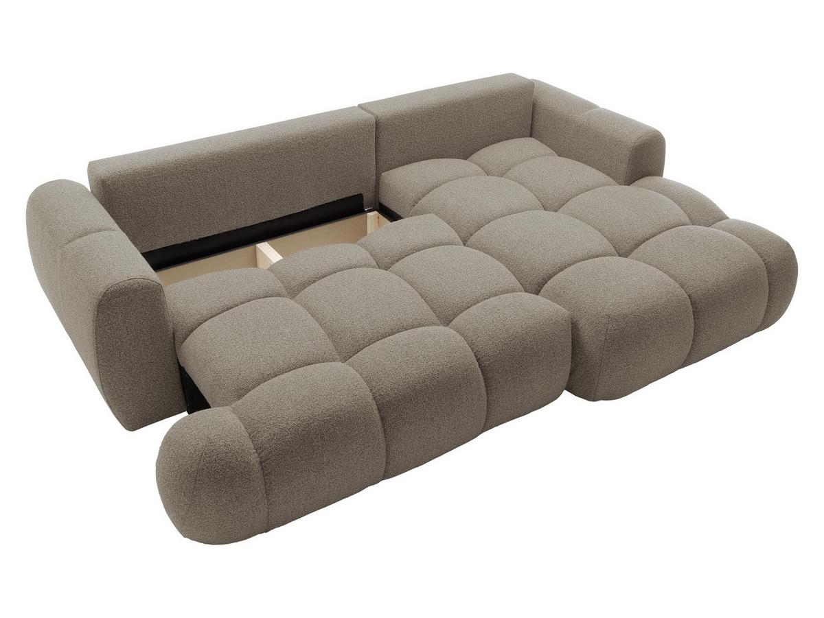 ECKSOFA Mitto, Seite: Rechts - Schwarz/Naturfarben, Holz/Kunststoff (270/173cm) - MIRJAN24