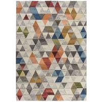 WOLLTEPPICH ESK, geometrisch, Bunt, 120 x 170 cm - Multicolor, Textil (120/170cm) - KADIMA DESIGN