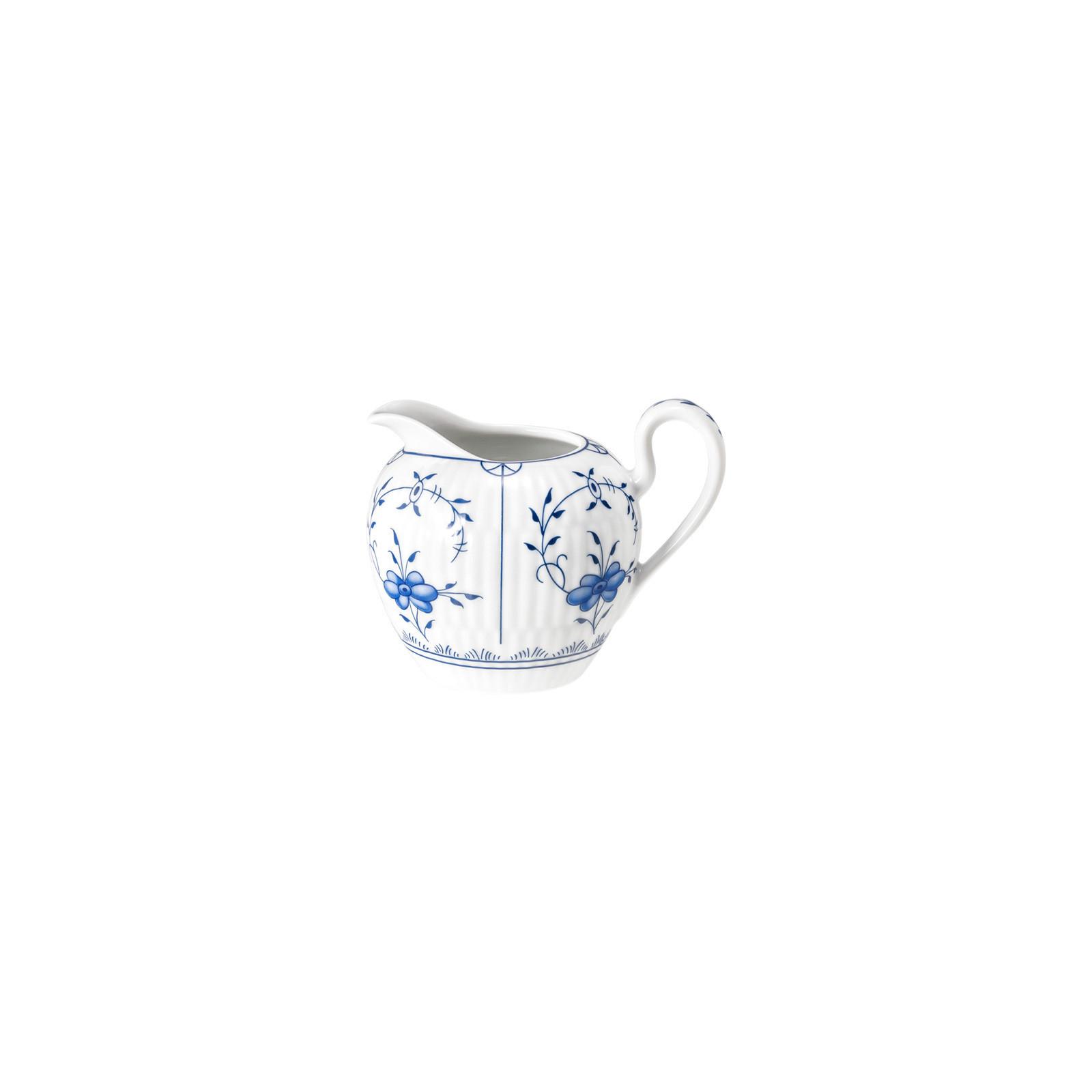 MILCHKÄNNCHEN Amina Strohblume blau-weiß 170 ml - Blau/Weiß, Keramik (0.17L) - Seltmann Weiden
