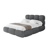 POLSTERBETT mit Bettkasten und Lattenrost, Bett mit Matratze H3/H4 - NOMA 180x200 Dunkelgrau - Anthrazit, Holzwerkstoff/Textil (180/200cm) - ALTDECOR