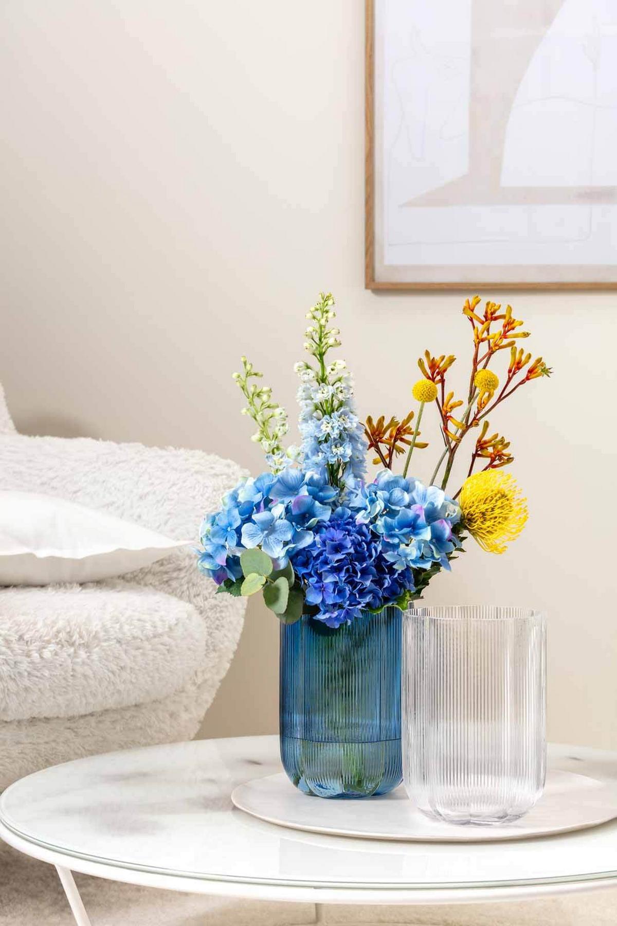 VASE Fleur transparent 22,5 cm - Transparent, Glas (16/22.5cm) - Villeroy & Boch