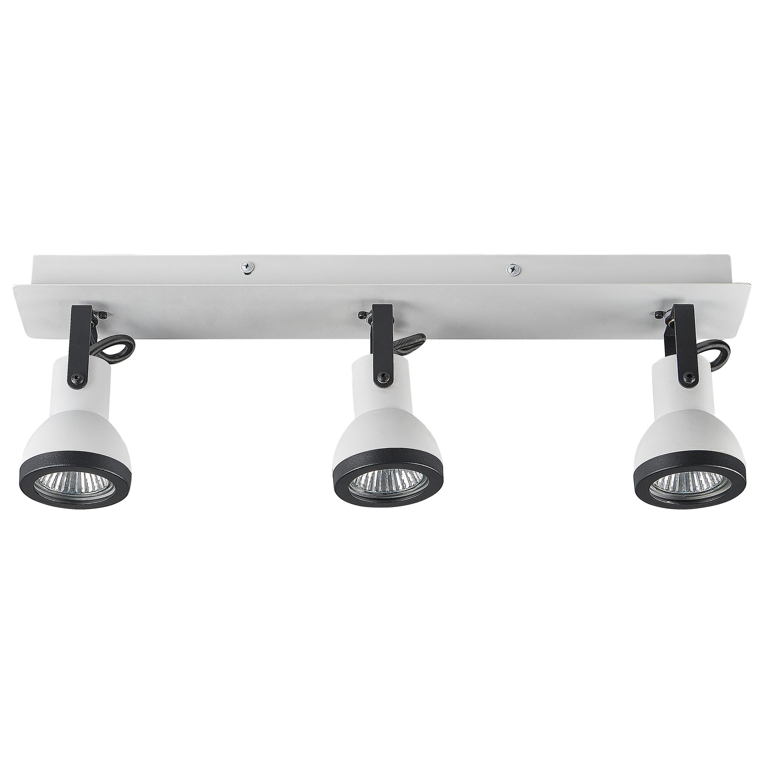 DECKENLEUCHTE Baro 7/44/12 cm - Weiß, Metall (7/44/12cm) - Beliani