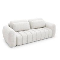 SOFA Cesar 3 Sitzplätze Weiß - Weiß, Holz (266/95/110cm) - Petits-meubles