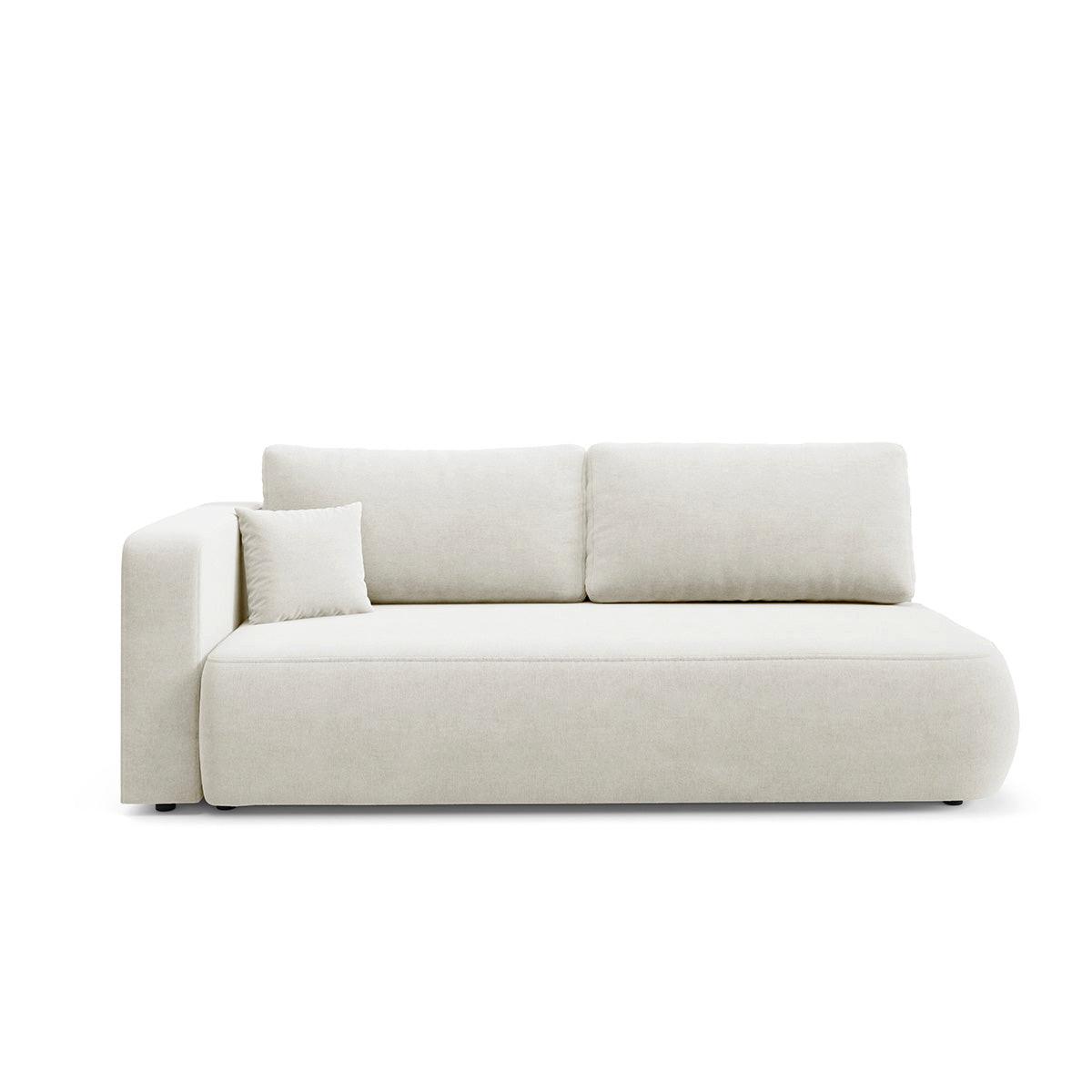 SOFA Antonio 3 Sitzplätze Weiß - Weiß, Holz (228/82/106cm) - Petits-meubles