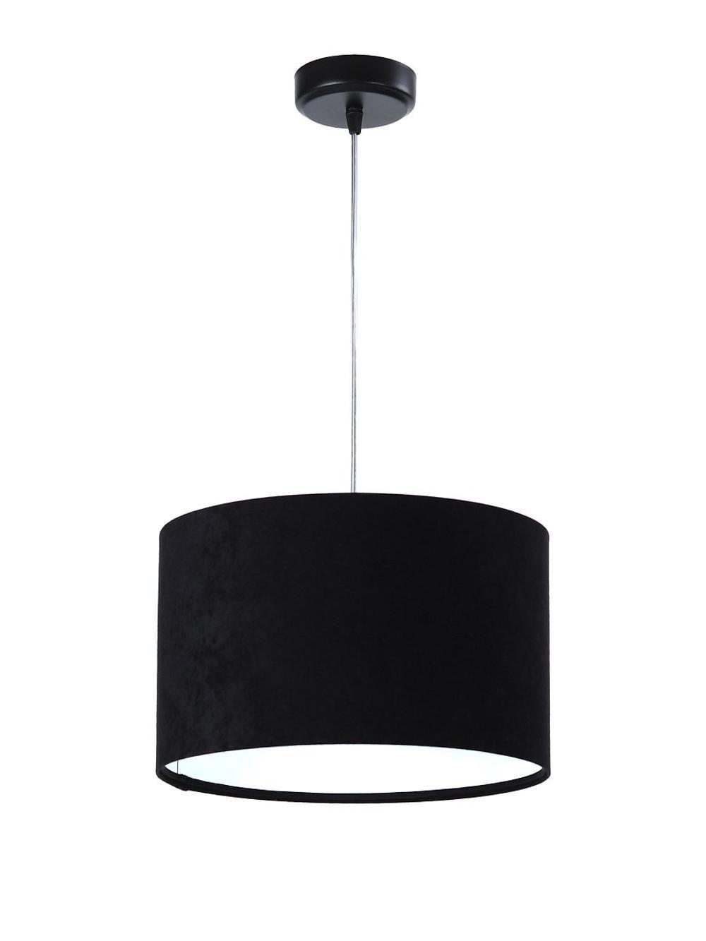 HÄNGELEUCHTE Schwarz 30/20 cm - Schwarz/Weiß, Kunststoff (30/0.45/20cm) - ONZENO