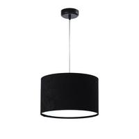 HÄNGELEUCHTE Schwarz 30/20 cm - Schwarz/Weiß, Kunststoff (30/0.45/20cm) - ONZENO
