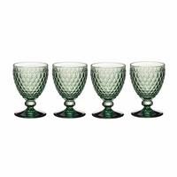 ROTWEINGLÄSER Boston Coloured Grün 310 ml 4er Set - Grün, Glas (0.31L) - Villeroy & Boch