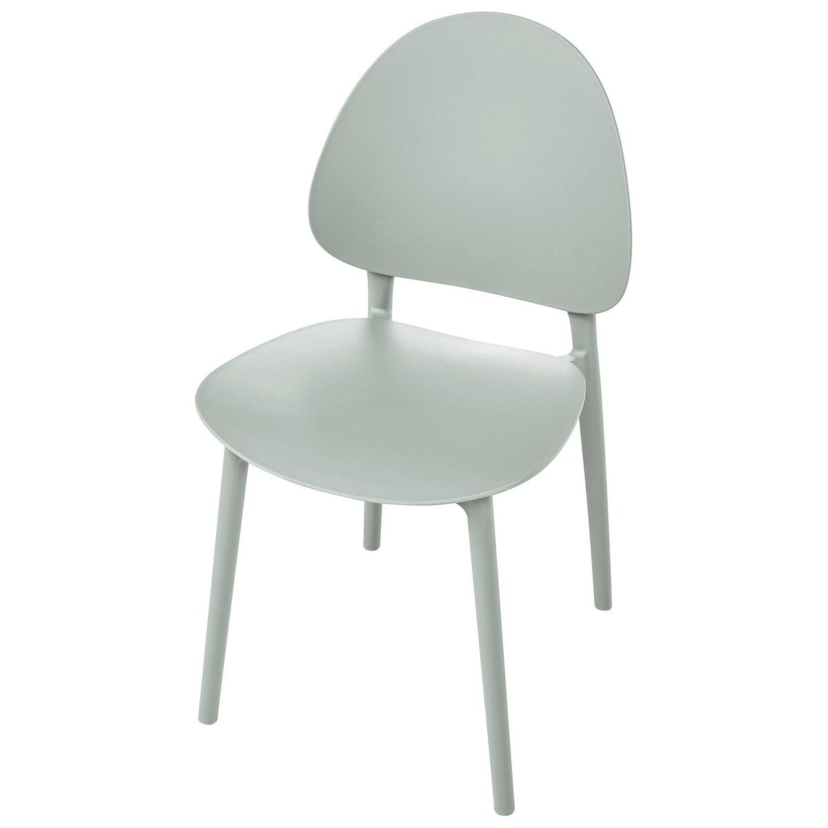 GARTENSTUHL 4er-Set Mintgrün Ceara - Mintgrün, Kunststoff (44/83/45cm) - Beliani
