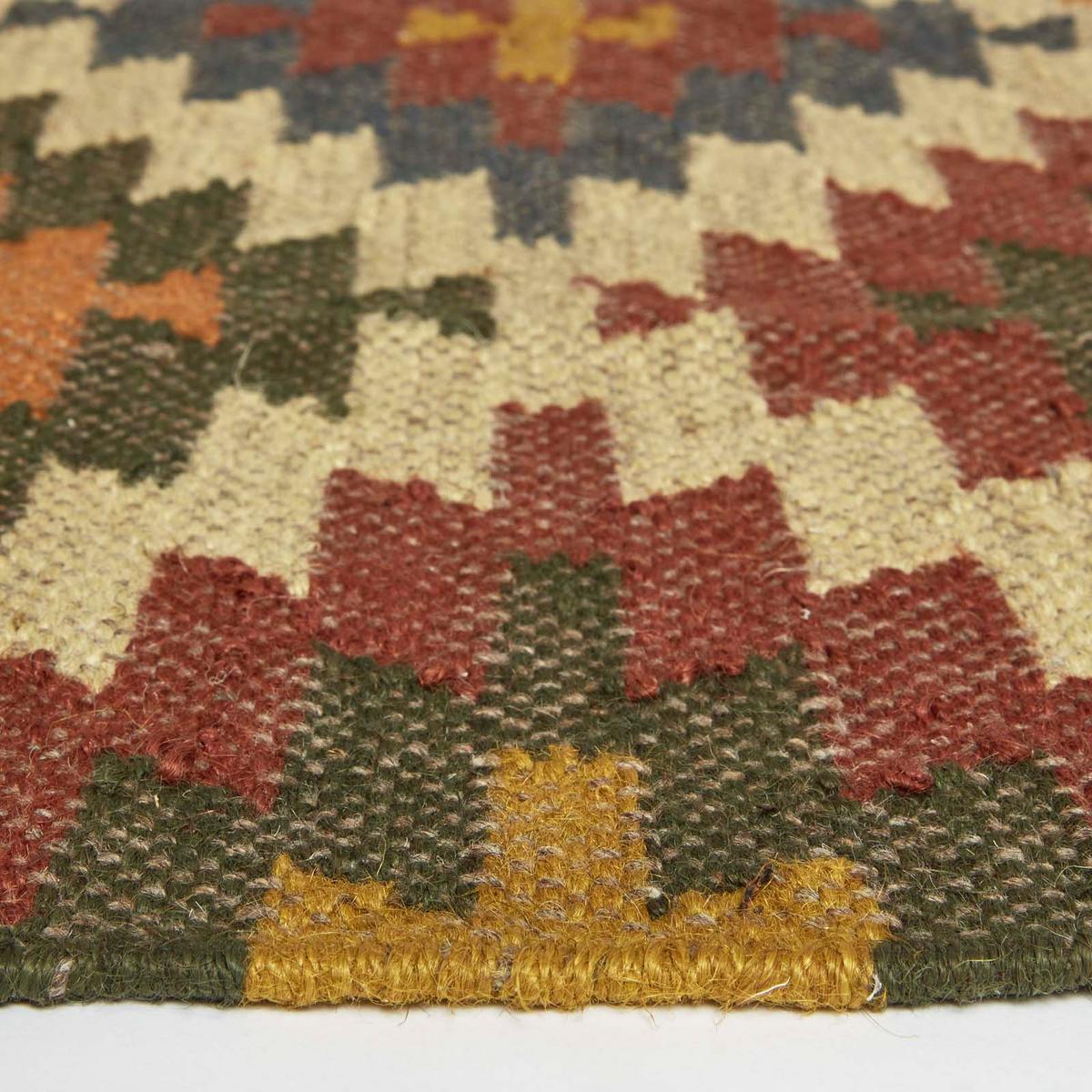 KELIM-TEPPICH Lucea handgewebt 160/230 cm - Multicolor, Textil (160/230cm) - Homescapes