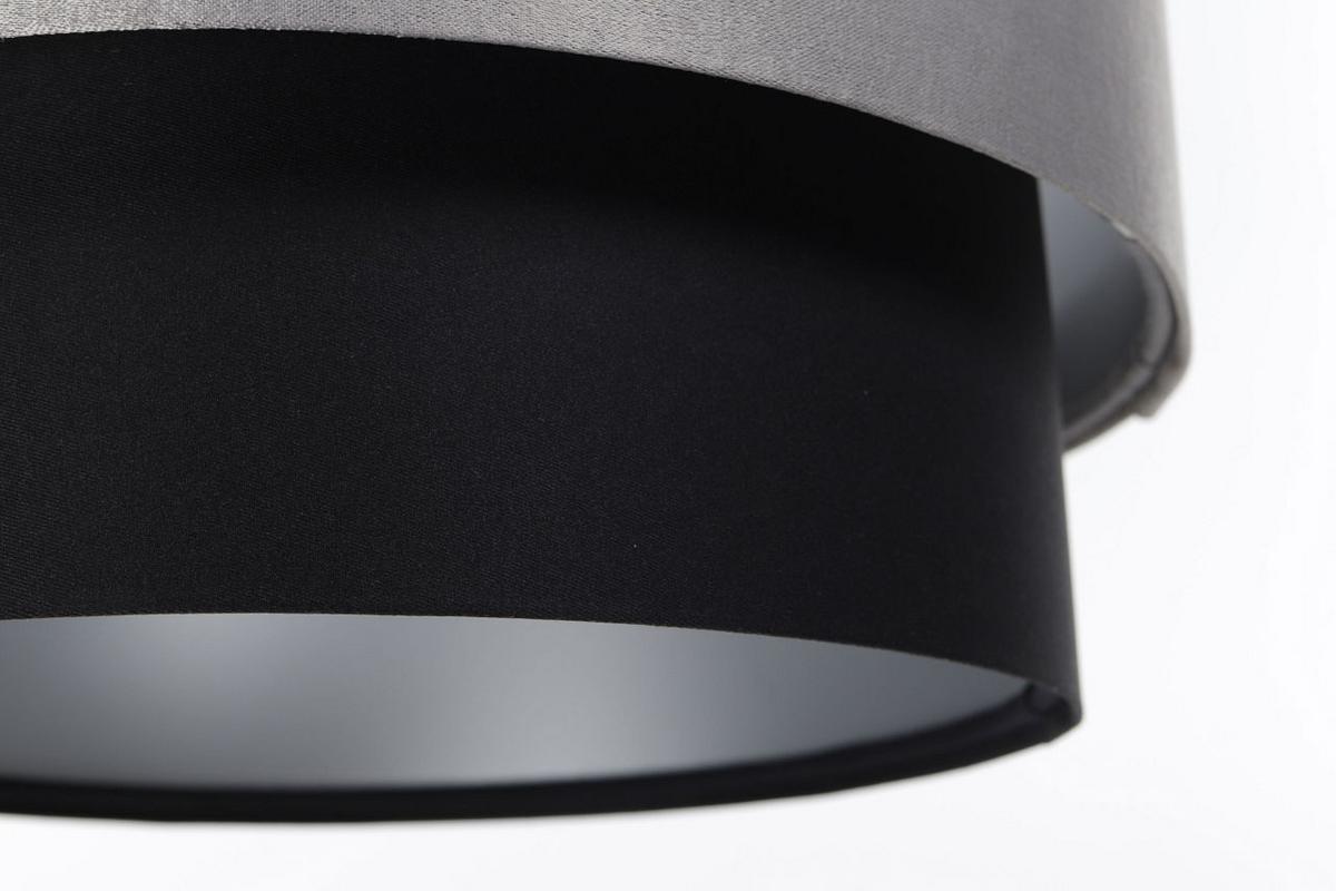 HÄNGELEUCHTE Grau 30/88 cm - Schwarz, Kunststoff (30/2.6/88cm) - ONZENO