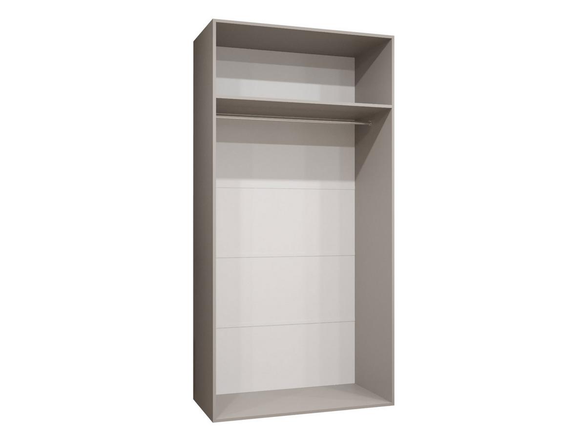 DREHTÜRENSCHRANK Malaga 100 - Eiche Artisan, Holzwerkstoff (100/202/52cm) - MIRJAN24