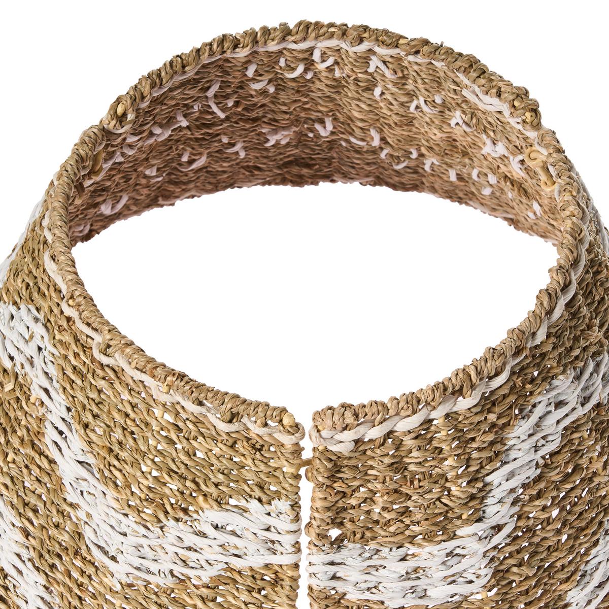 WEIHNACHTSBAUMKRAGEN 24 cm Naturfarben Hiver - Naturfarben, Naturmaterialien (24cm) - Beliani